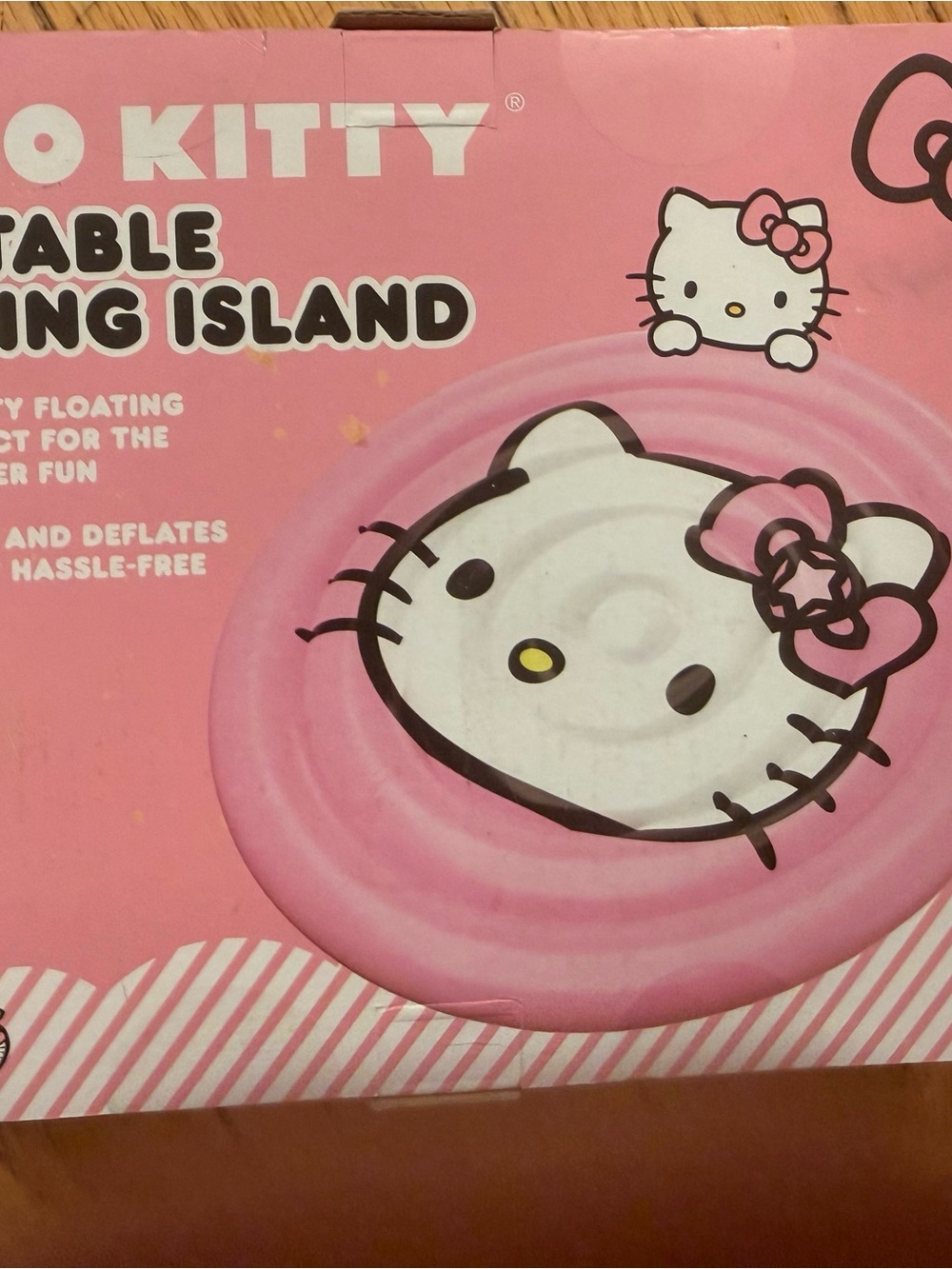Hello Kitty Inflatable Floating Ring-NWT! - Picture 2 of 2